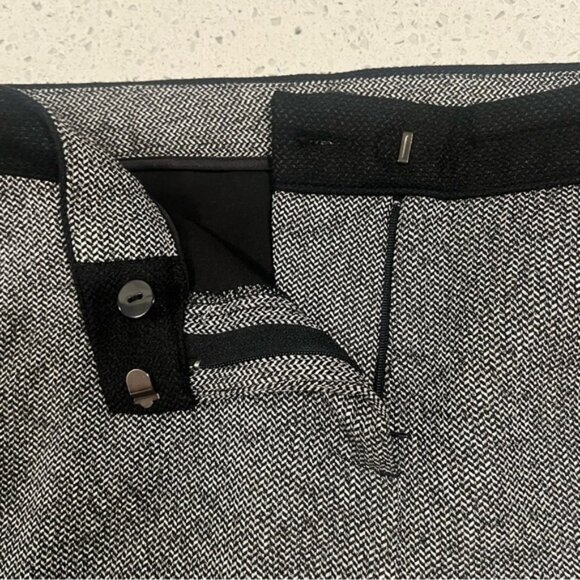 DEX THE SUIT SHOP Chic Ankle Pants - Black and Gray - Women's Size Small - Picture 5 of 8